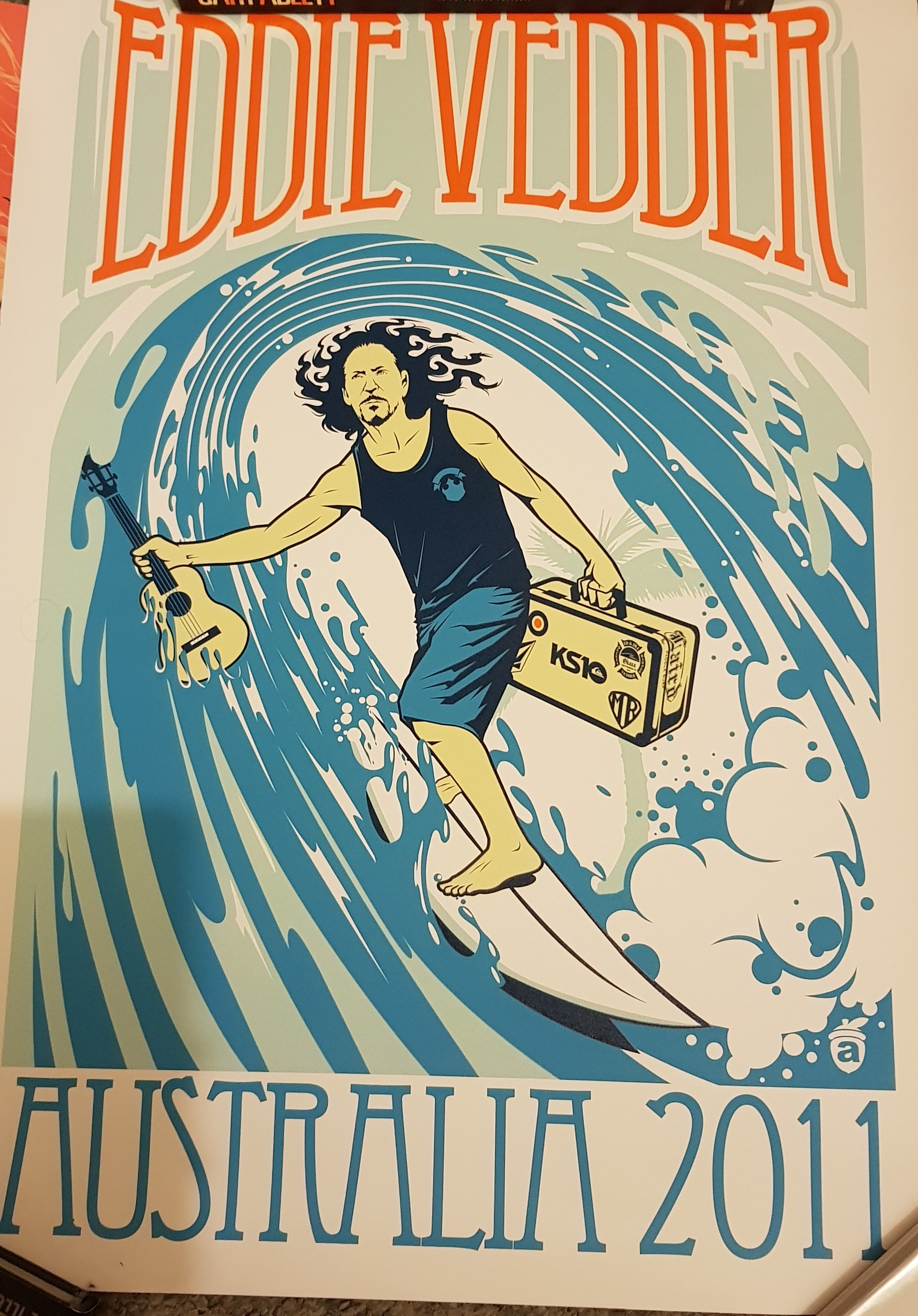 Eddievedderaustralia2011tourposter Collectionzz