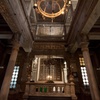 Looking towards the rear wall of the sanctuary from the ark, Etz Haim (Hanan) Synagogue, Cairo, Egypt. Joshua Shamsi, 2017. 