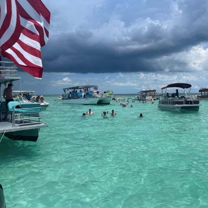 Tiki Boat Sandbar Excursion