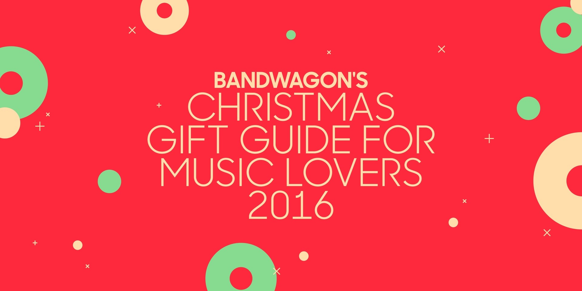 Bandwagon's Christmas Gift Guide For Music Lovers 2016