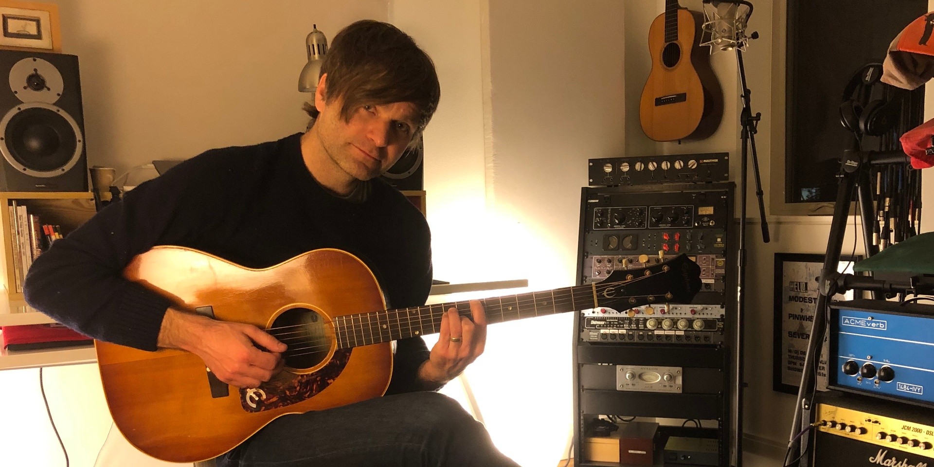 "I’d like to return the favor by coming to you." Ben Gibbard to stream online concerts for fans