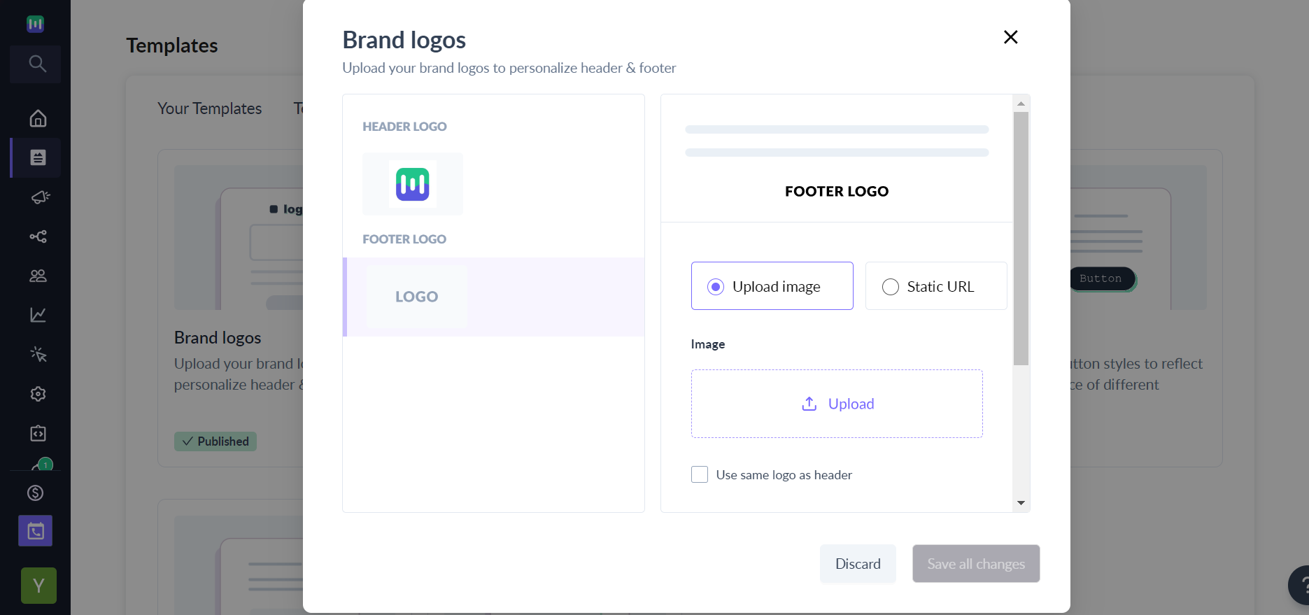 How to setup your brand kit in Mailmodo?