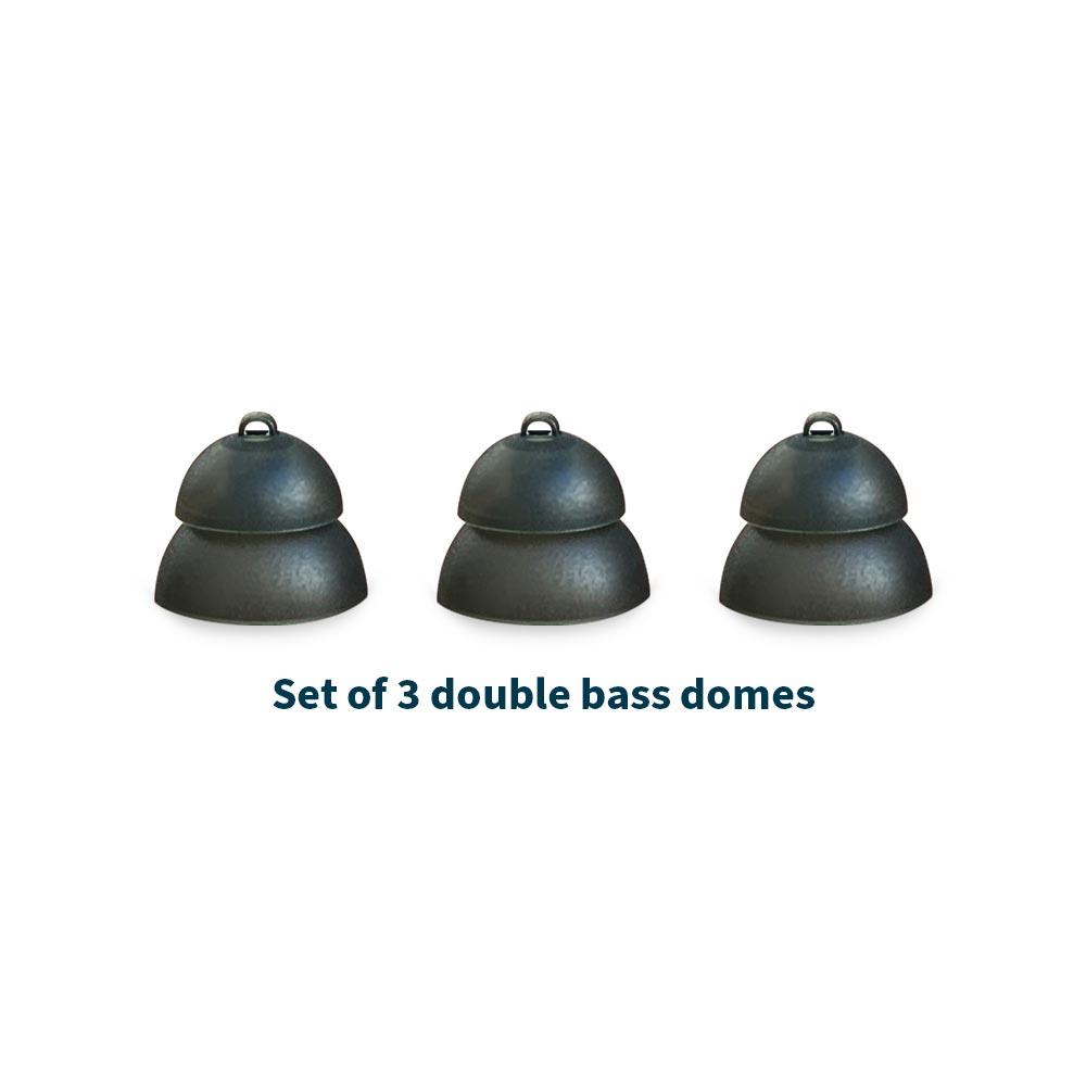 Double Bass Domes (One Size)