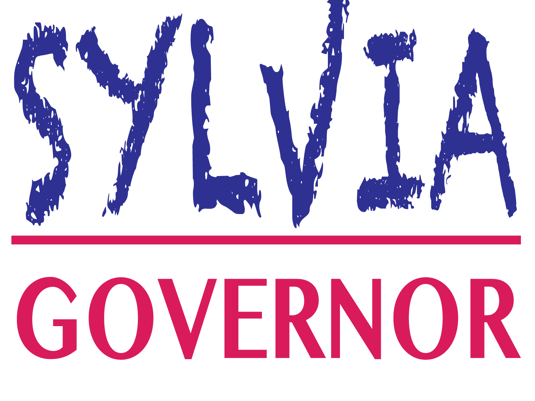 Sylvia for Governor logo