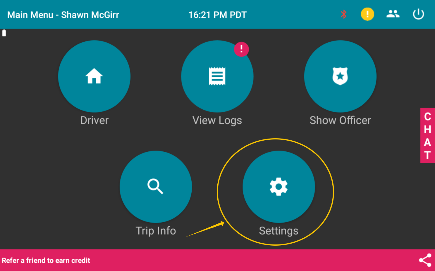 Setting Hours of Service Cycle Types