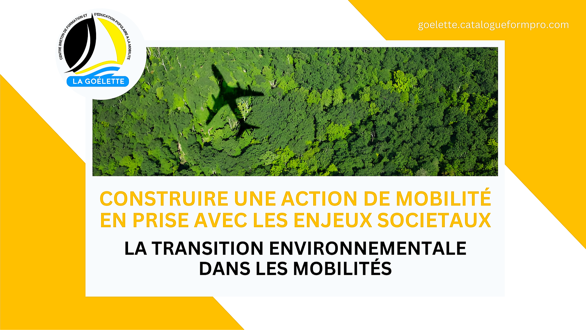 Représentation de la formation : [M6A] La transition environnementale dans les mobilités