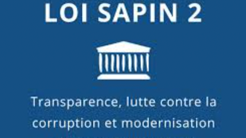 Représentation de la formation : Formation RSE - Loi Sapin II – Anti corruption  / Protection des données personnelles - 1J
