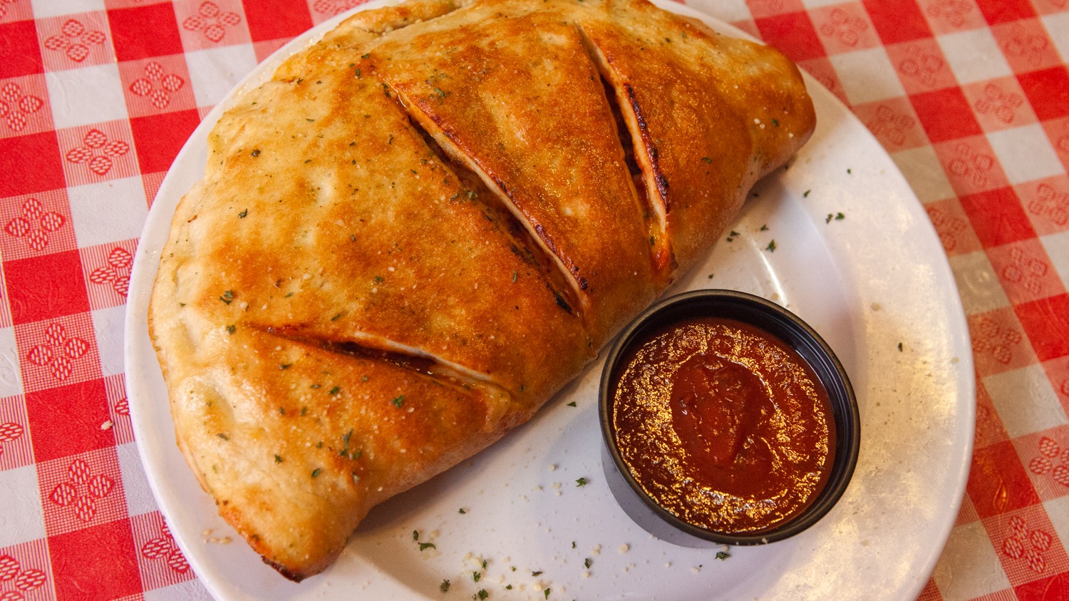 Roasted Chicken Gourmet Calzone (Large)