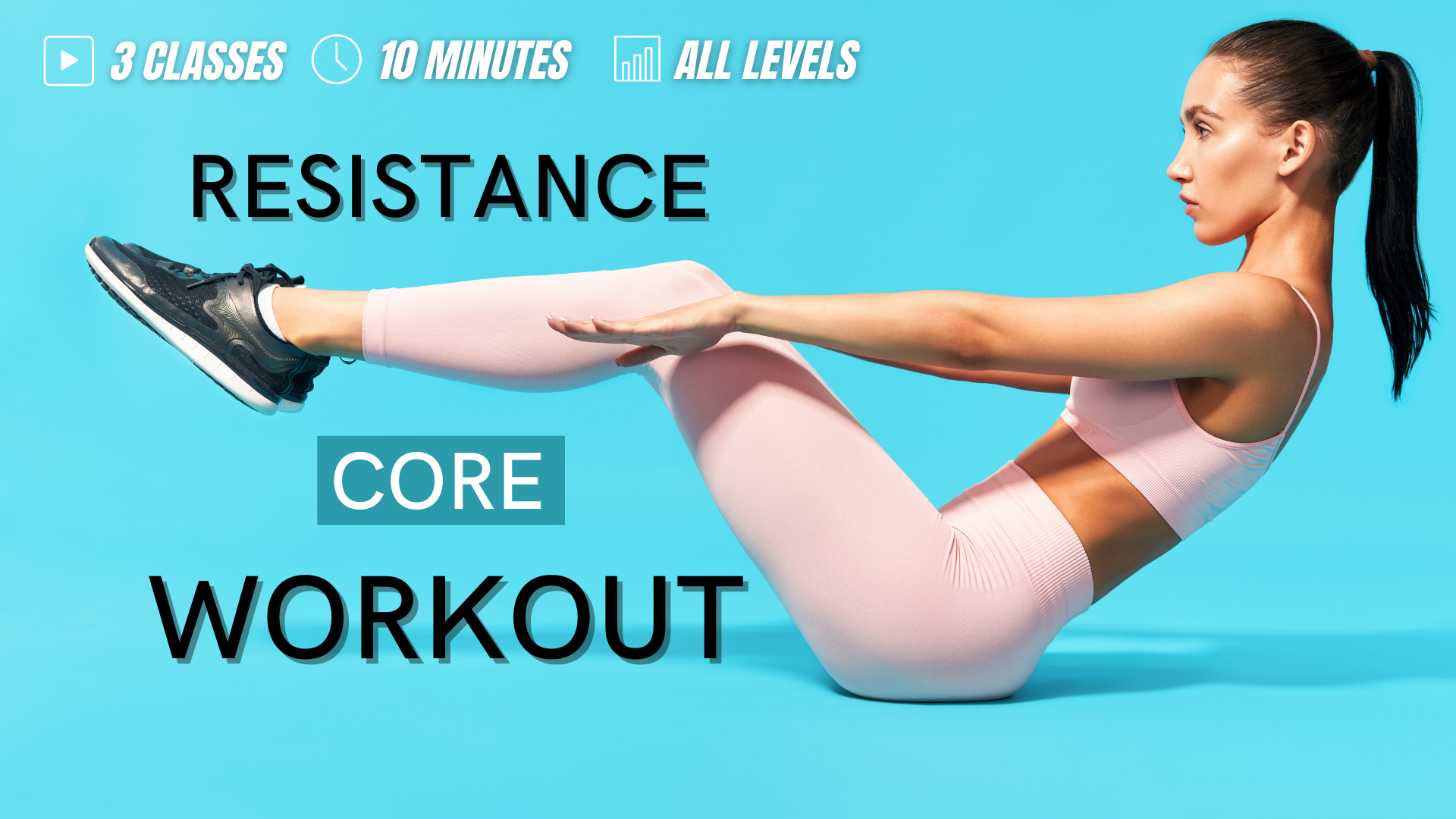 Resistance Core Workout InstructorLive