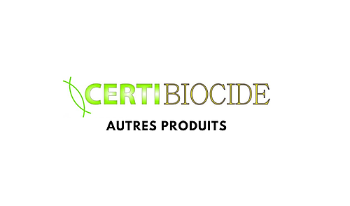 Représentation de la formation : CERTIBIOCIDE AUTRES PRODUITS