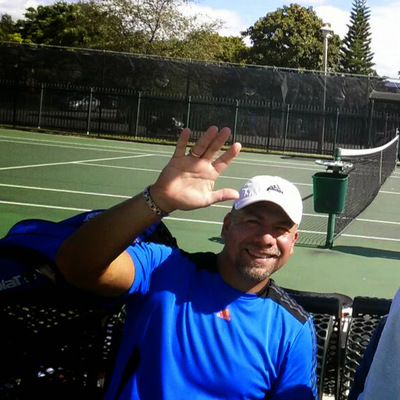 Ed M. teaches tennis lessons in Miami, FL