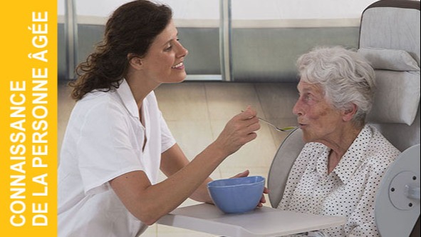 Représentation de la formation : Connaître et prendre soin de la personne âgée dépendante