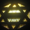 Great Synagogue (Temple of Osiris), Interior View, Stained Glass [2] (Tunis, Tunisia, 2013)