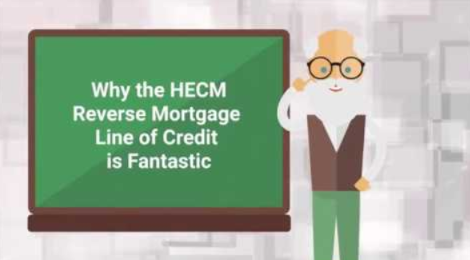 Man explaining why the HECM Reverse Mortgage Line of Credit is Fantastic