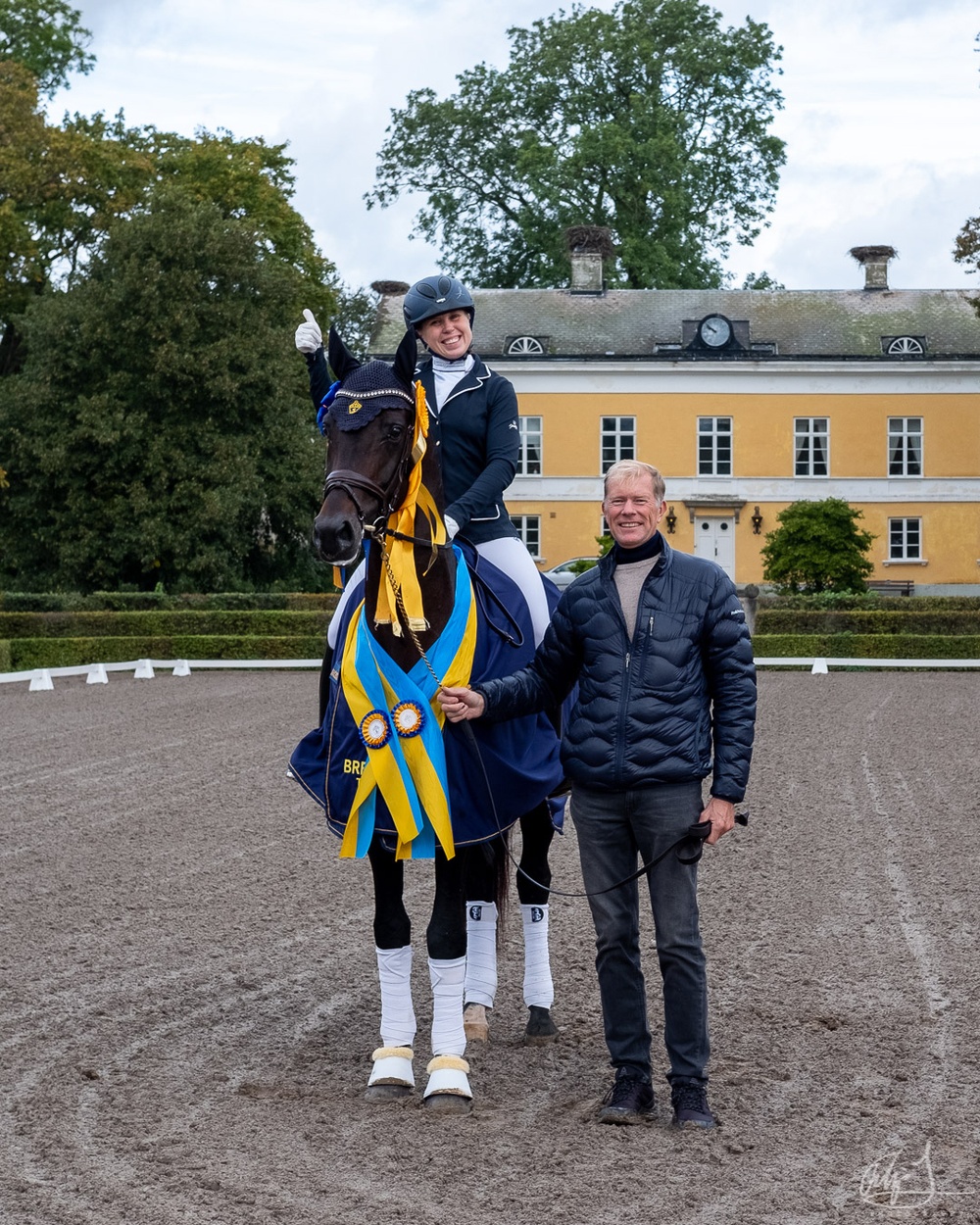 Vinnare 5års Yvonne Österholm, uppfödare Per-Arne Persson Fotograf: Filip Jenå