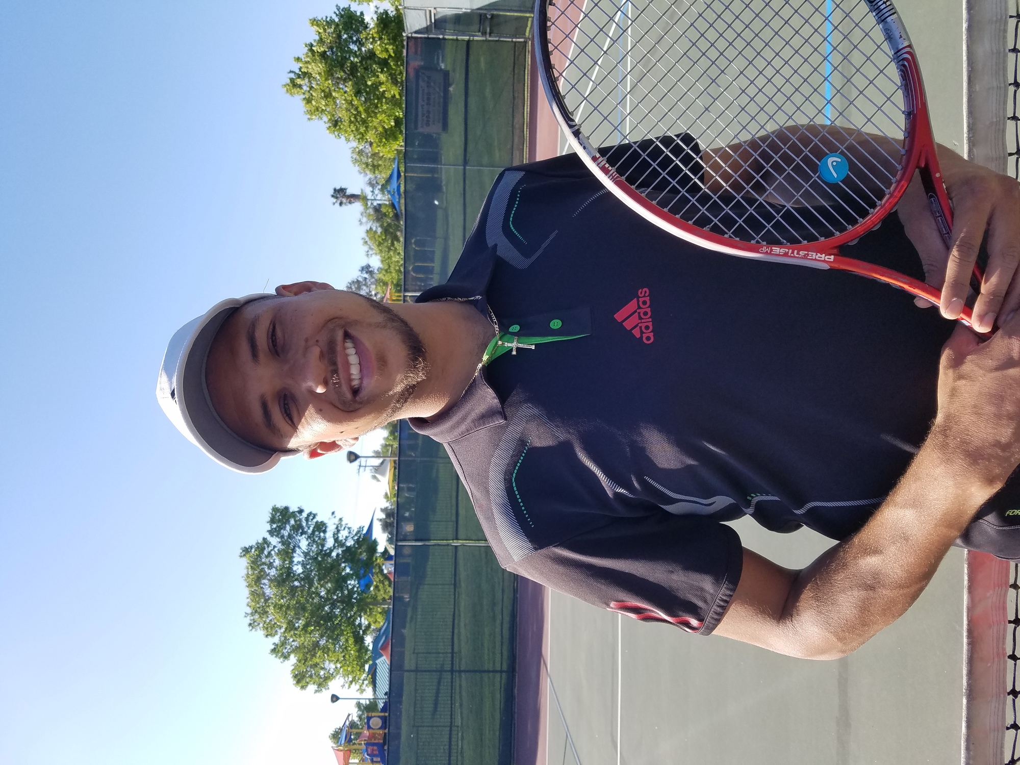 Peter D. teaches tennis lessons in Perris, CA