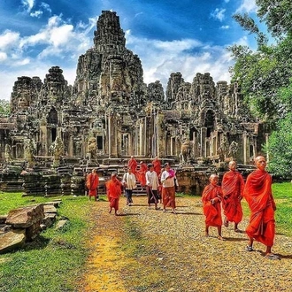 tourhub | Prestigo Asia | Heritage of Vietnam and Cambodia 10 Days - Halong Bay/ Mekong Delta / Siem Reap 
