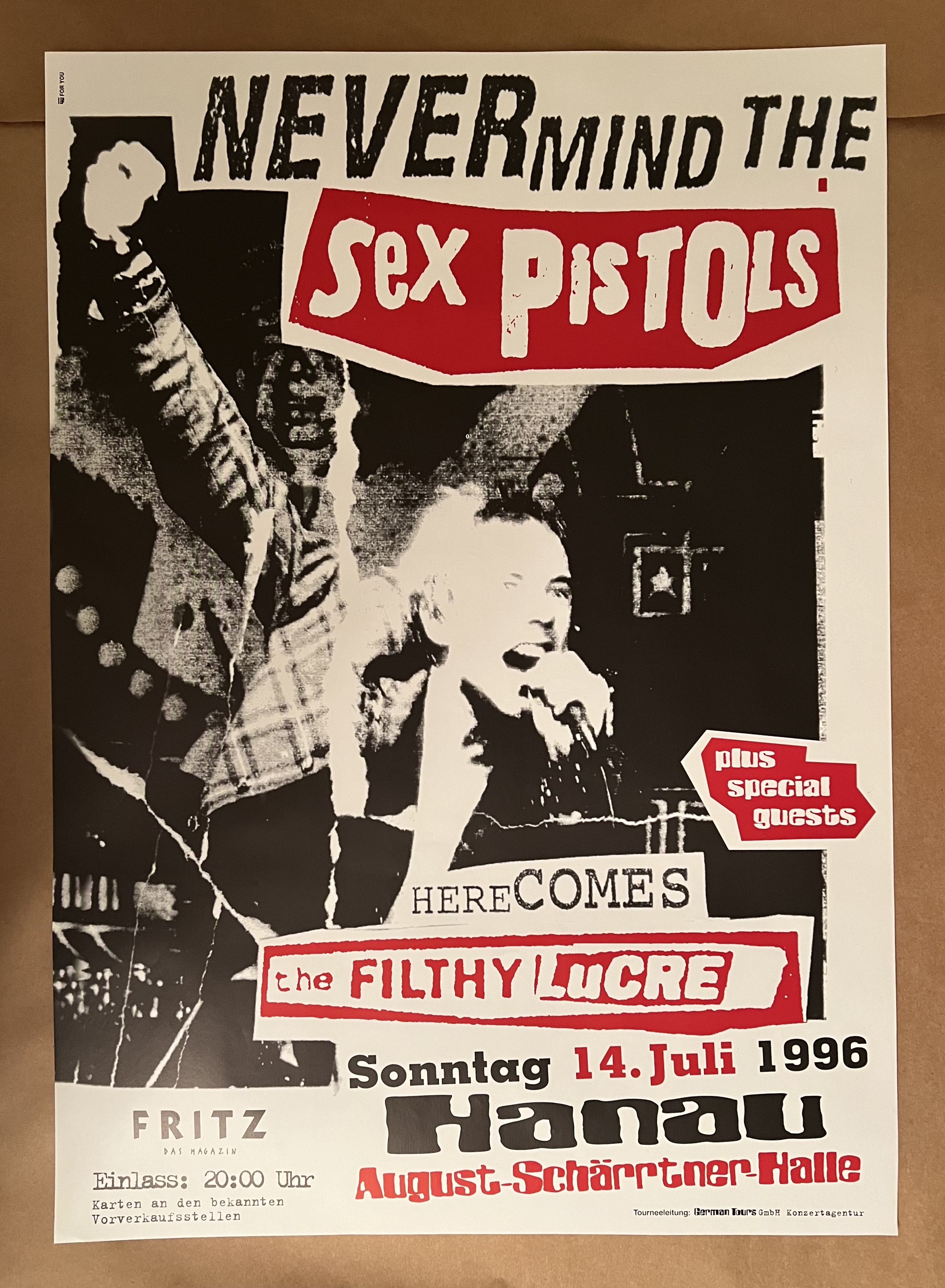 Sex Pistols Hanau, Germany 1996 | Collectionzz