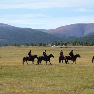 tourhub | YellowWood Adventures | Horse riding with Mongolian nomads 