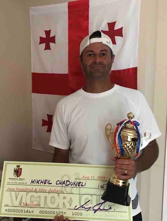 Mikheil C. teaches tennis lessons in Hollywood, FL