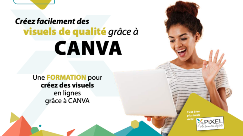 Représentation de la formation : Canva