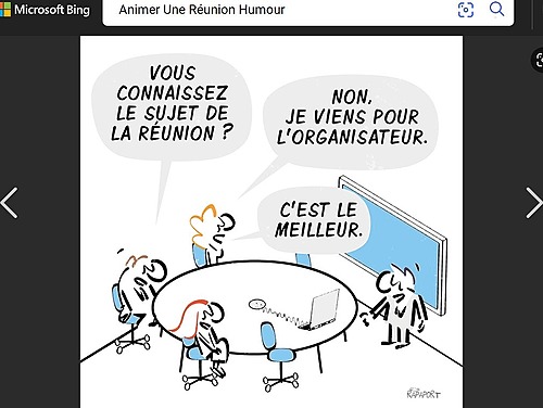 Représentation de la formation : Préparer et animer efficacement une réunion (3 jours)