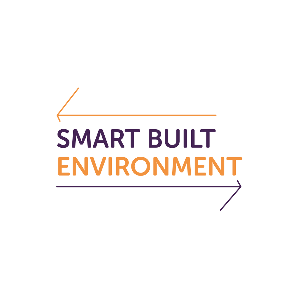 Logotyp för det strategiska innovationsprogrammet Smart Built Environment