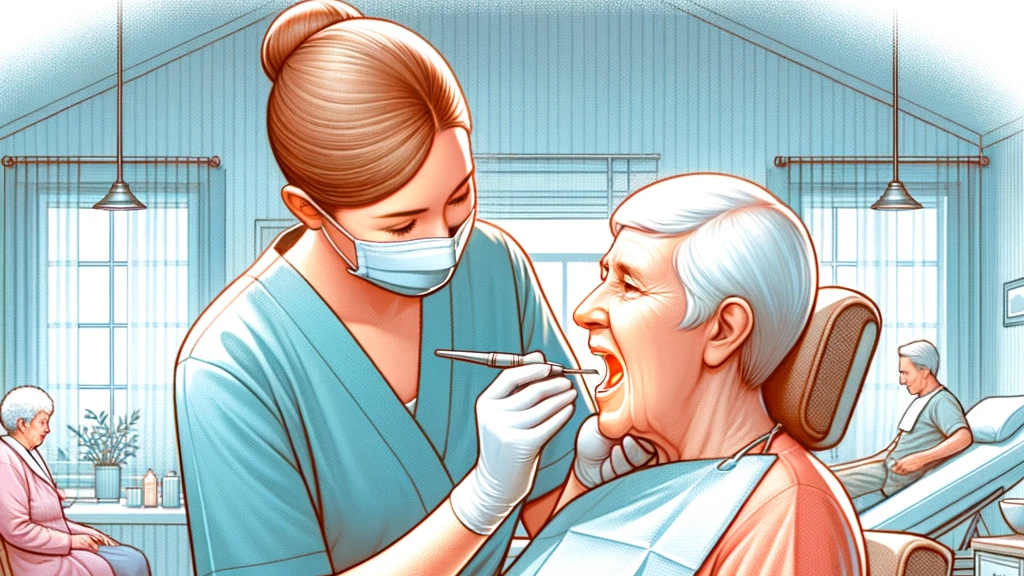 Représentation de la formation : L’hygiène bucco-dentaire des personnes âgées