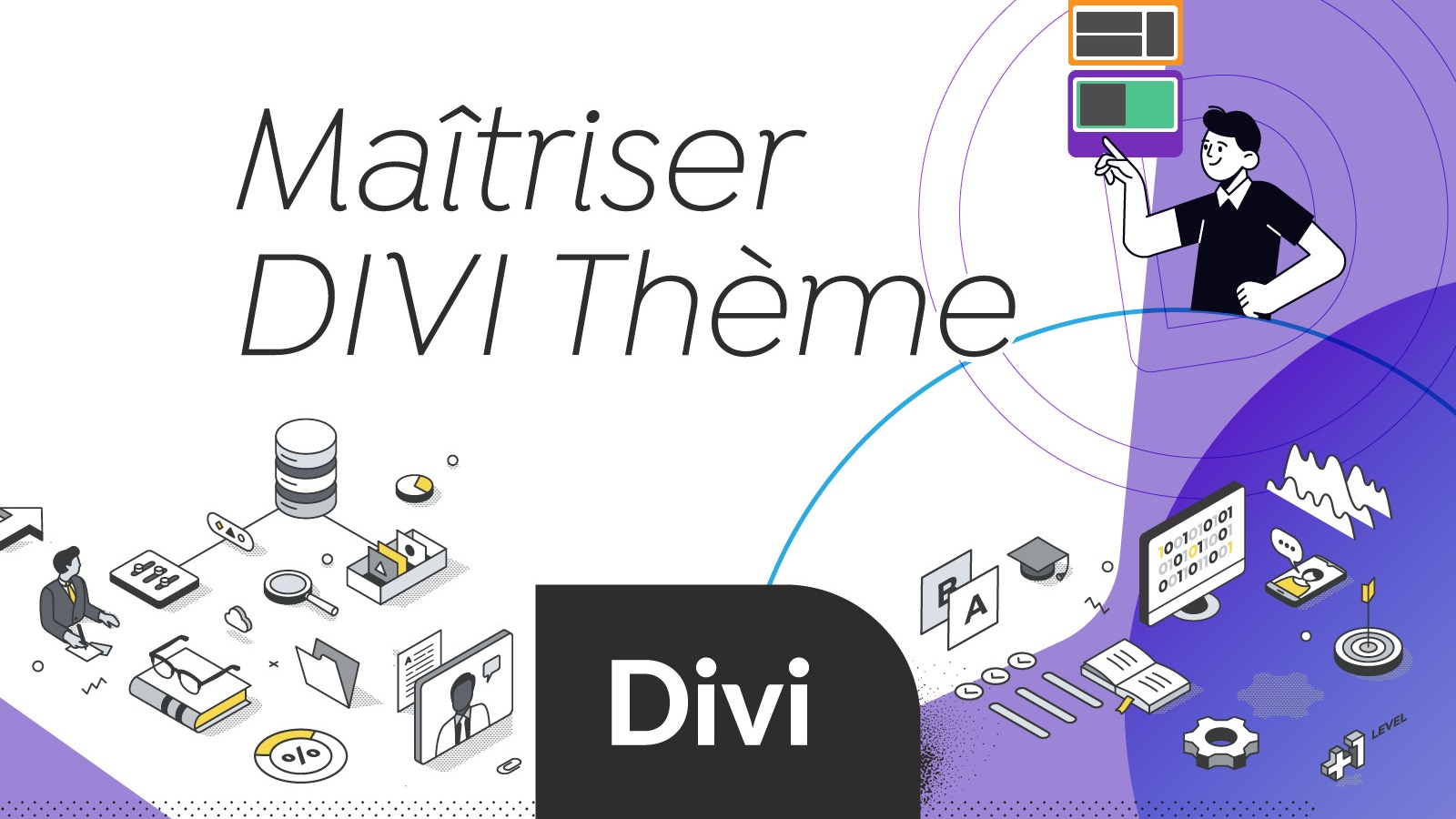 Représentation de la formation : Maitriser le thème "Divi" pour Wordpress