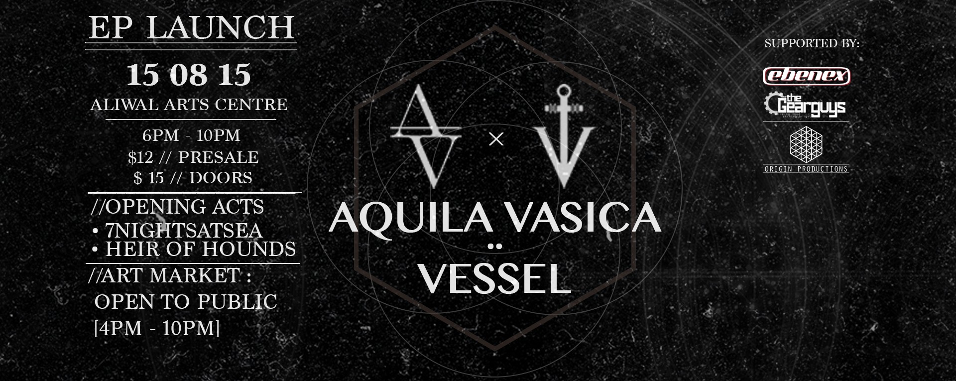 EP LAUNCH: AQUILA VASICA x VESSEL