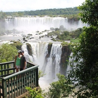 tourhub | Neumann Operadora de Receptivo | Airport IGU Round Trip & Iguassu Falls Brazilian side & Bird Park  