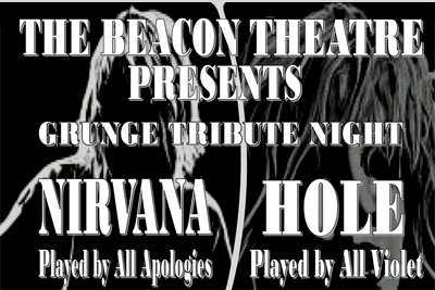 BT - Grunge Tribute Night feat. All Apologies & All Violet - November 10, 2023, doors 6:30pm