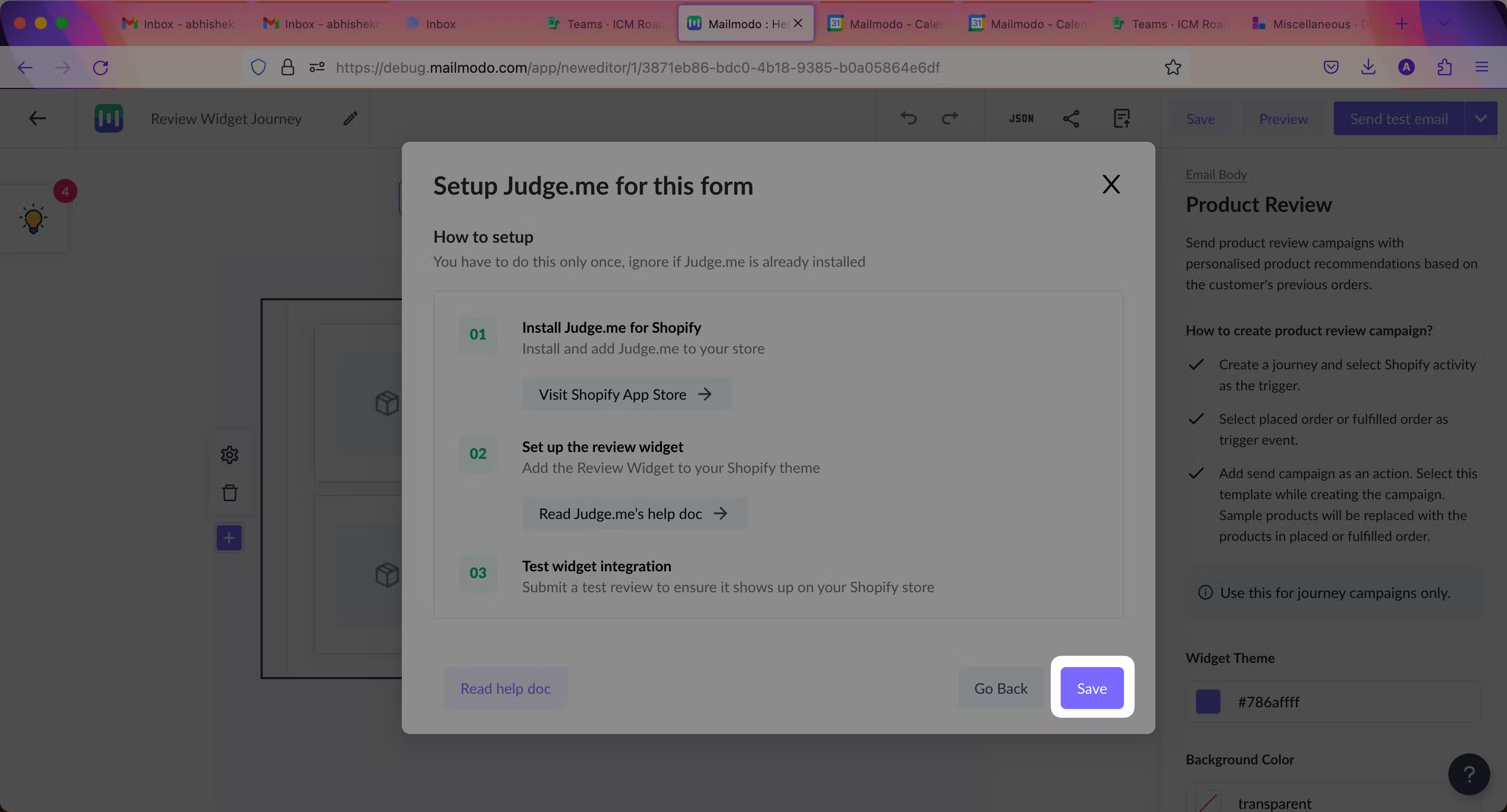 How to Export Product Reviews to Shopify via Judge.me