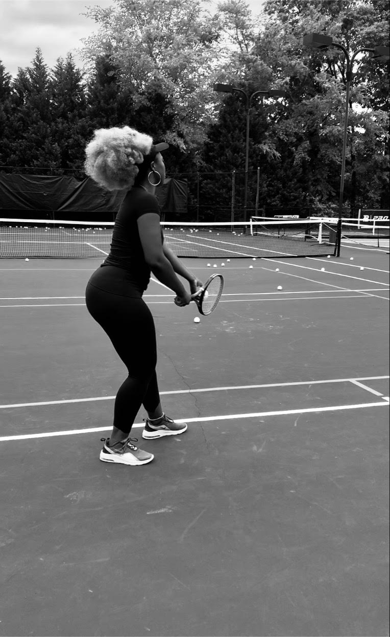 Kayla S. teaches tennis lessons in Davidson, NC