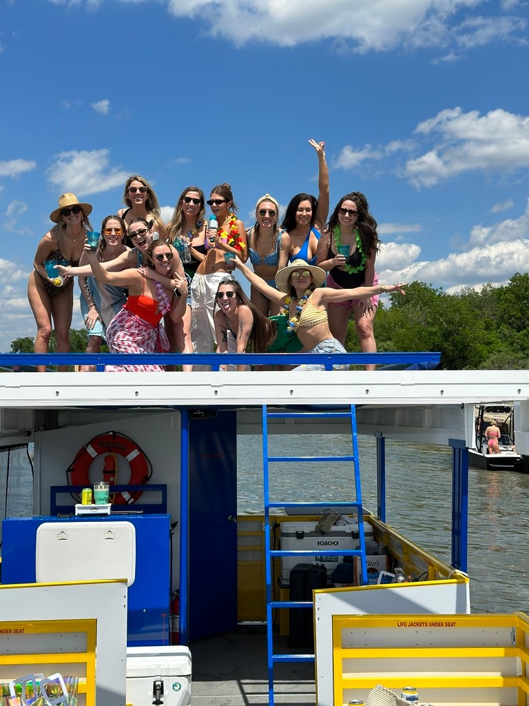 Private Party Boat Complete with Rooftop Deck & Floating Party Mats (BYOB) image 9