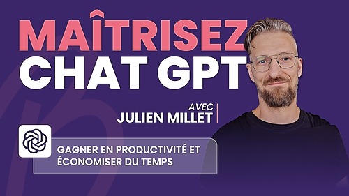 Représentation de la formation : Maîtrisez ChatGPT : Gagnez en Productivité et Économisez du Temps