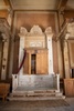 General view of the ark, Pahad Yitzhak (Kraiem) Synagogue, Cairo, Egypt. Joshua Shamsi, 2017. 