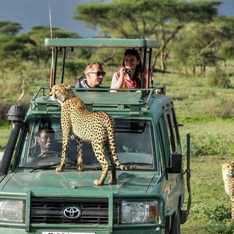 tourhub | Widerange African Safaris | 2 Days Tanzania sharing budget, camping, private luxury safari, mid-range lodge safari & small group tours | Tour Map