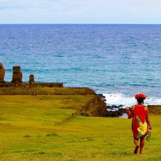 tourhub | Signature DMC | Discover the mystical Easter Island and its famous gigantic stone statues 