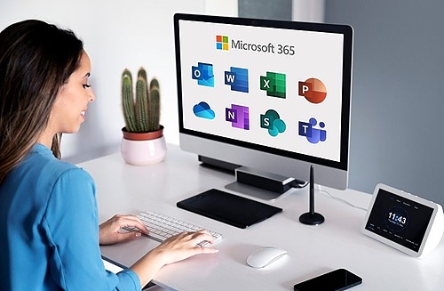 Représentation de la formation : Formation Microsoft 365 - 40h