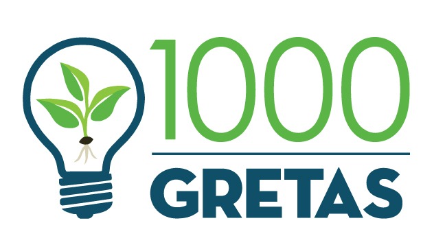 1,000 Gretas Foundation logo
