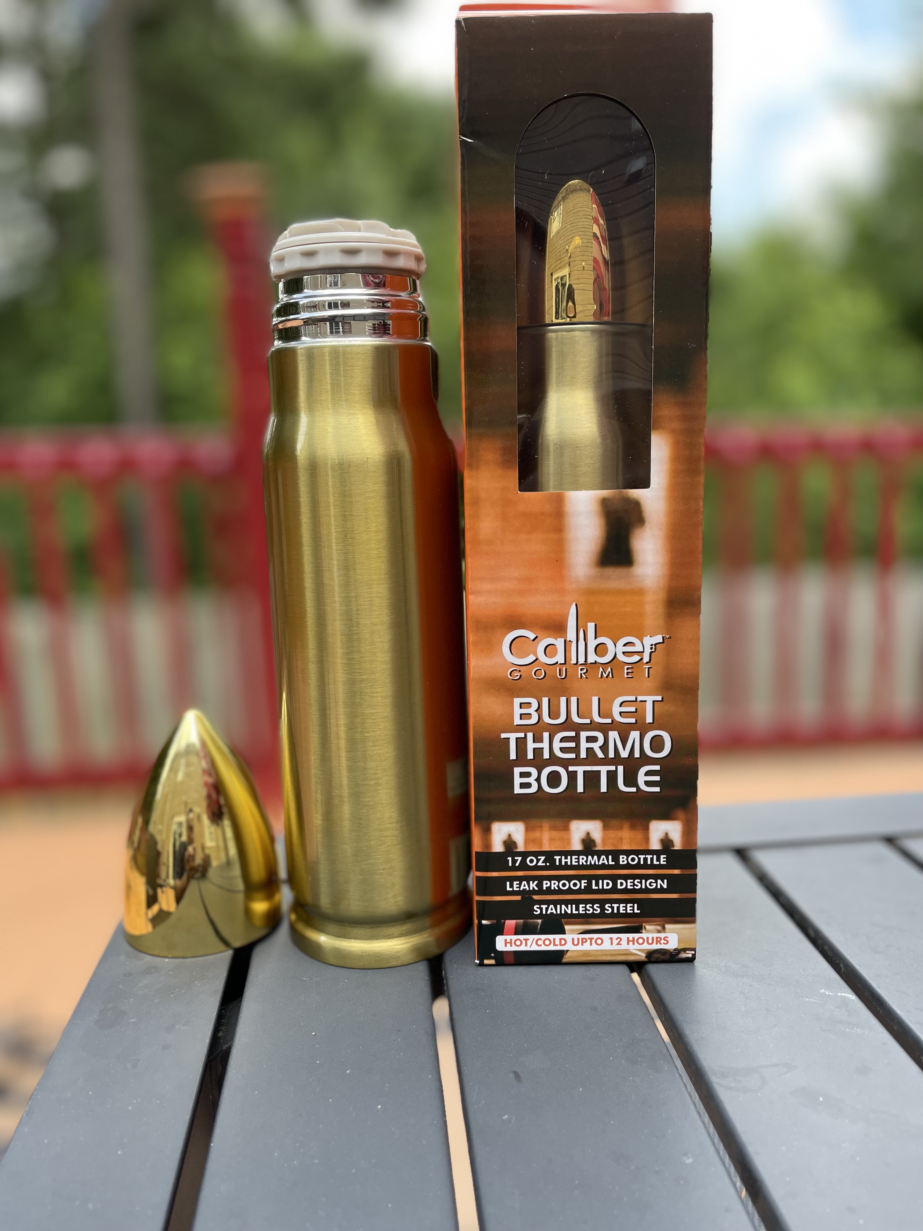 Caliber Gourmet - Bullet Thermo Bottle