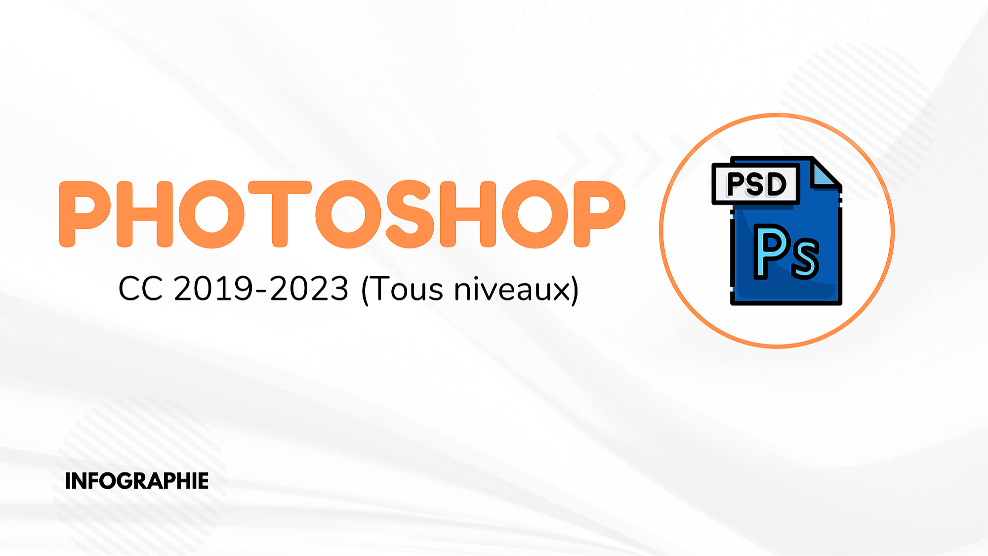 Représentation de la formation : PHOTOSHOP CC2023