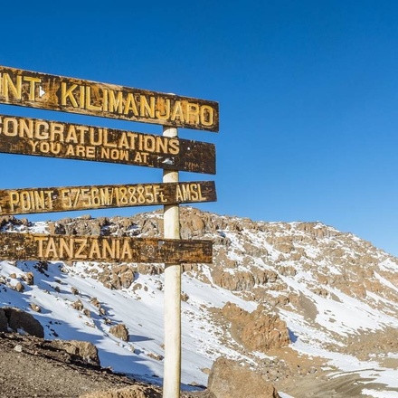 Mount Kilimanjaro Climbing via Rongai Route 7 days Tanzania