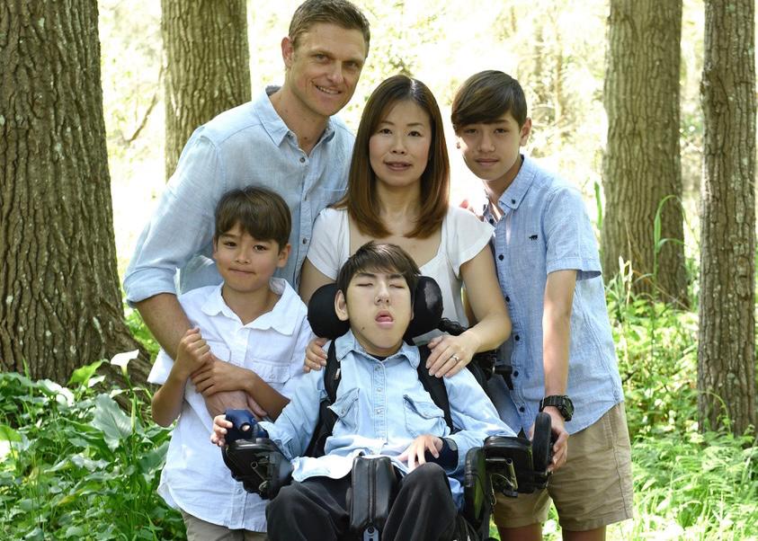 Kai and his family