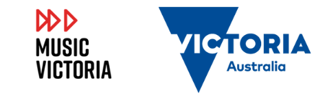 Music Victoria and Victorian Government logo