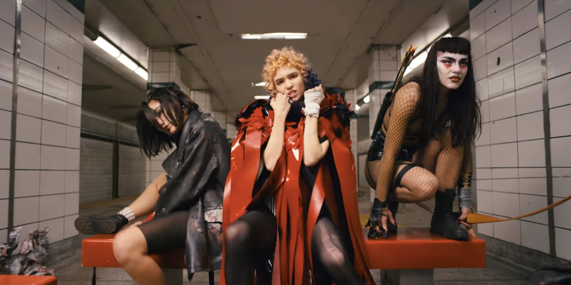 WATCH: Grimes' new hyper-surreal video for 'Kill V. Maim'