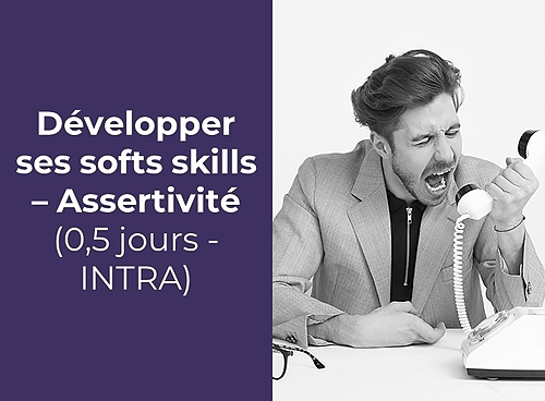 Représentation de la formation : Développer ses softs skills - Assertivité (0.5 jours - INTRA)