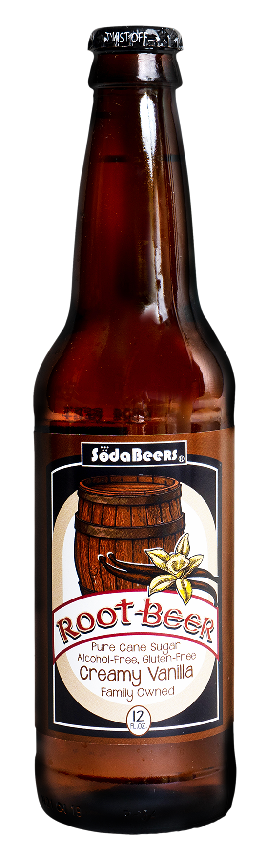 Sodabeers Creamy Vanilla Root Beer | ROOT BEER CLUB