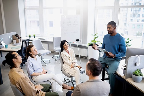 Représentation de la formation : Communication et Animation de réunion